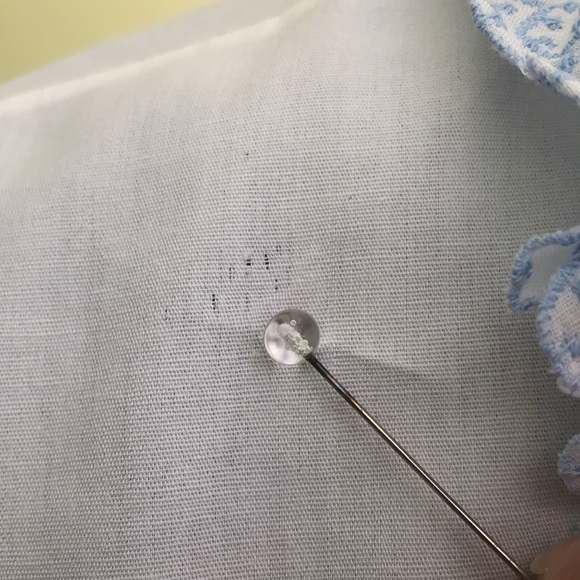 ✨vintage 1950 cotton with ruffle shirt✨ - Picture 6 of 7